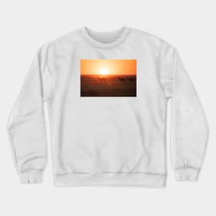 African Sunset Crewneck Sweatshirt